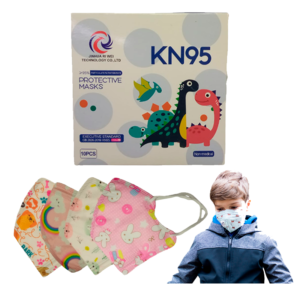 Caja de mascarillas KN95 para niños 10u