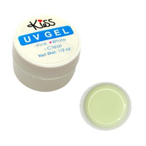 Acrílico UV gel blanco marca Kiss