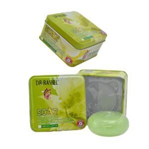 Jabón antiséptico para zonas sensibles Dr Rashel caja verde